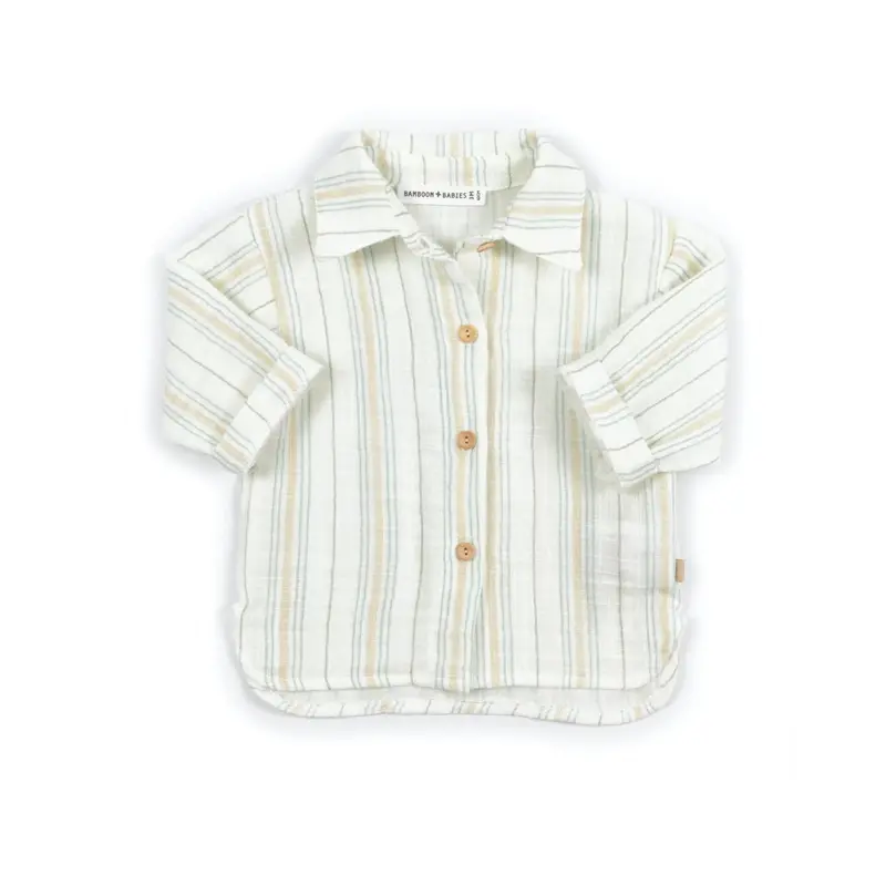 Camicia bimbo - STRIPE WHITE/BLU 272