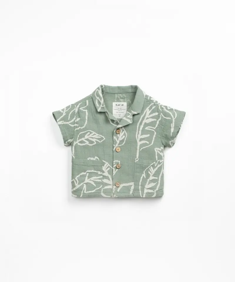 Camicia in tessuto stampato