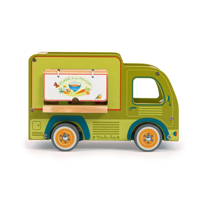 Camioncino street food in legno - La Grande Famille