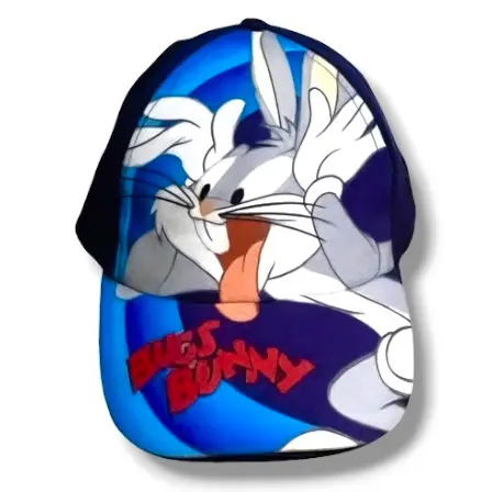 Cappellino Looney Tunes da baseball Regolabile Velcro Misura 52 cm