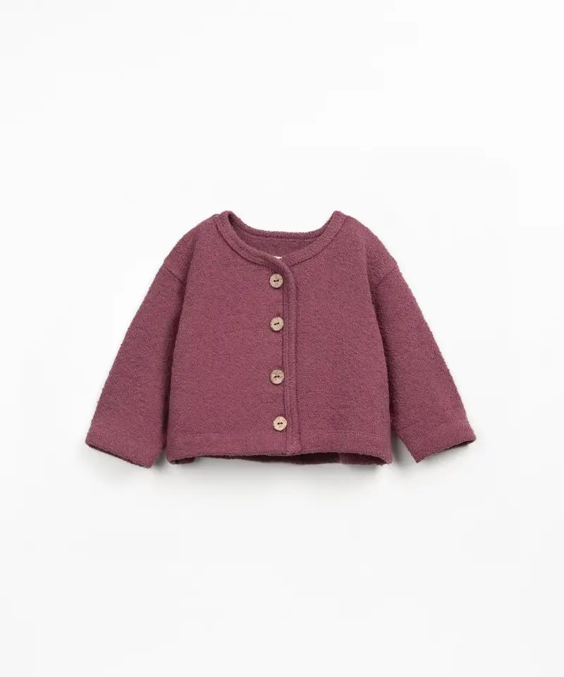 Cardigan in jersey