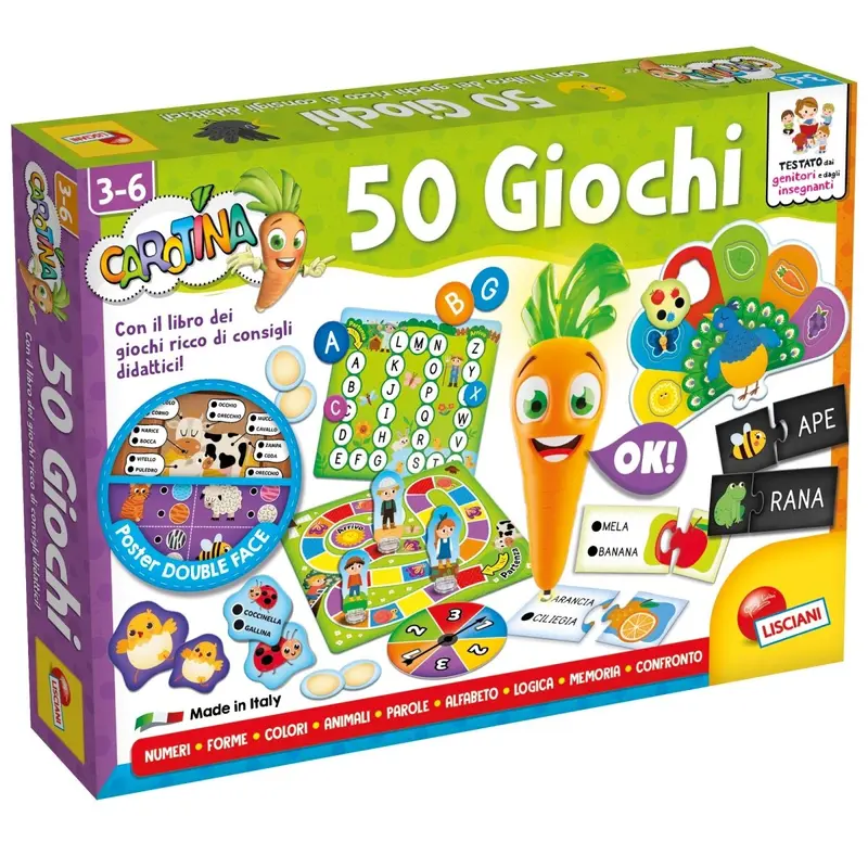 Carotina Penna Parlante 50 Giochi Lisciani 76710