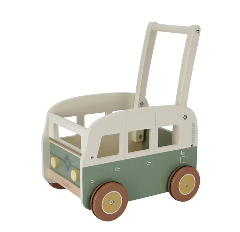 Carrellino primi passi Campervan Vintage FSC