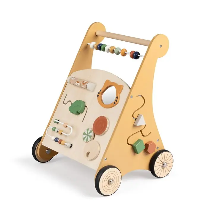 Carrello in legno primi passi