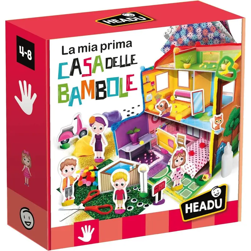 Casa delle Bambole Fai-da-te Creativa Headu IT53863