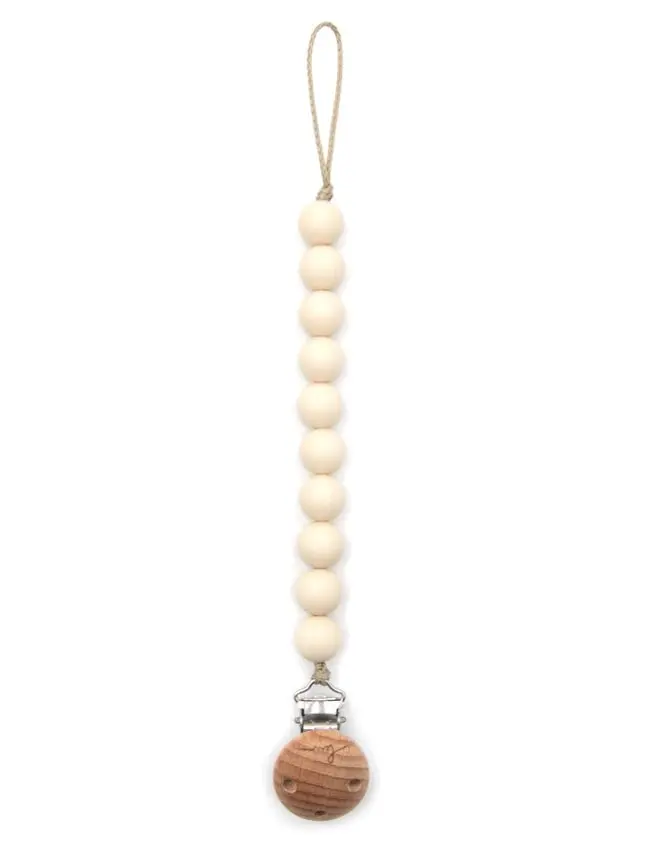 catena per ciuccio - guscio d'uovo