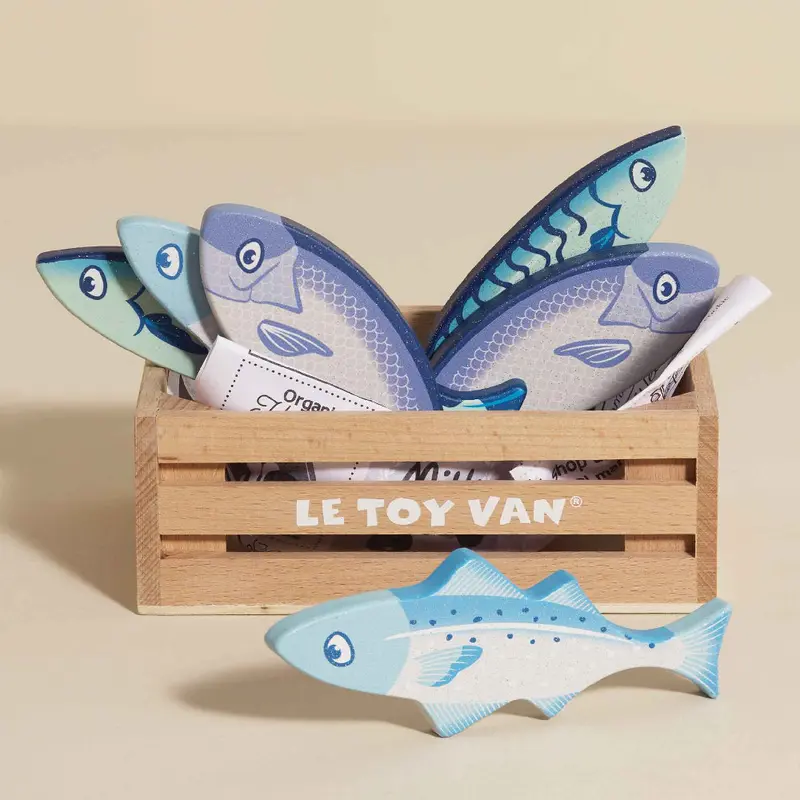 Cesta del Pesce Fresco in Legno FSC Le Toy Van