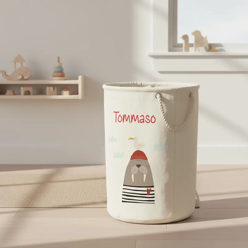 Ceste Portagiochi Morbide Personalizzabili Tricheco