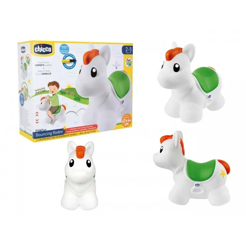 Chicco Bouncy Rodeo Cavalcabile Gonfiabile Rimbalzante 18520