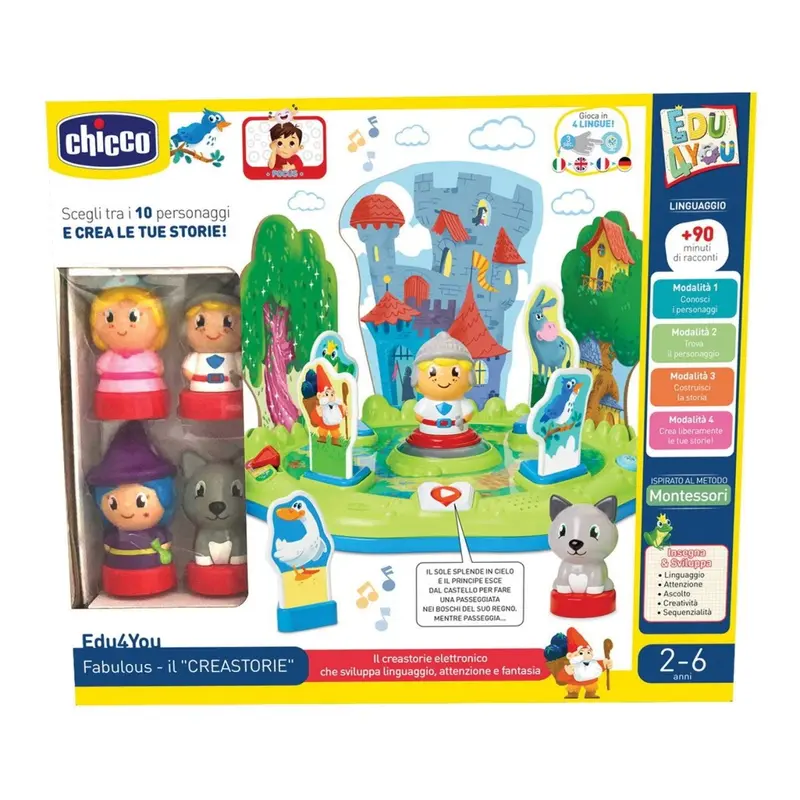 Chicco Fabulous il Creastorie Cantastorie per in 4 Lingue