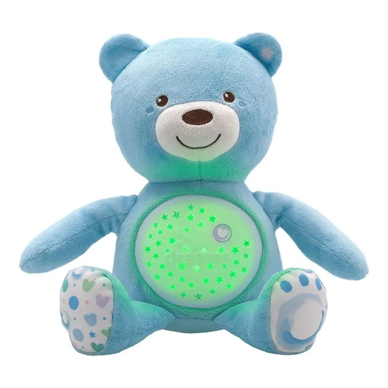Chicco First Dreams Orsacchiotto Peluche Baby Proiettore Blu