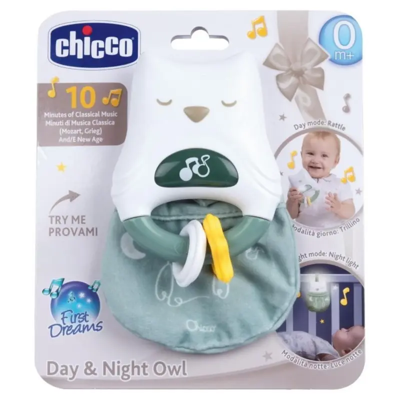 Chicco - First Dreams Trillino Gufo Day & Night