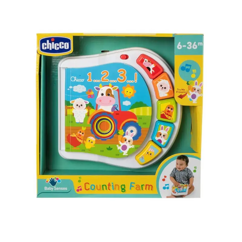 Chicco - Gioco Libretto Animali Della Fattoria