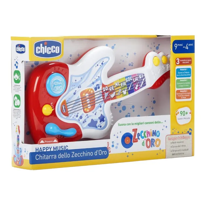 Chicco My First Guitar Chitarra Dello Zecchino Oro 11087
