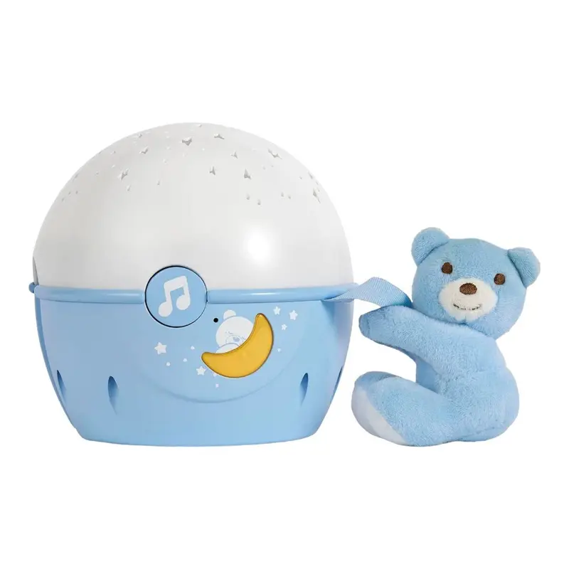 Chicco Next2Stars Luce Notturna per Pupazzo (Azzurro)