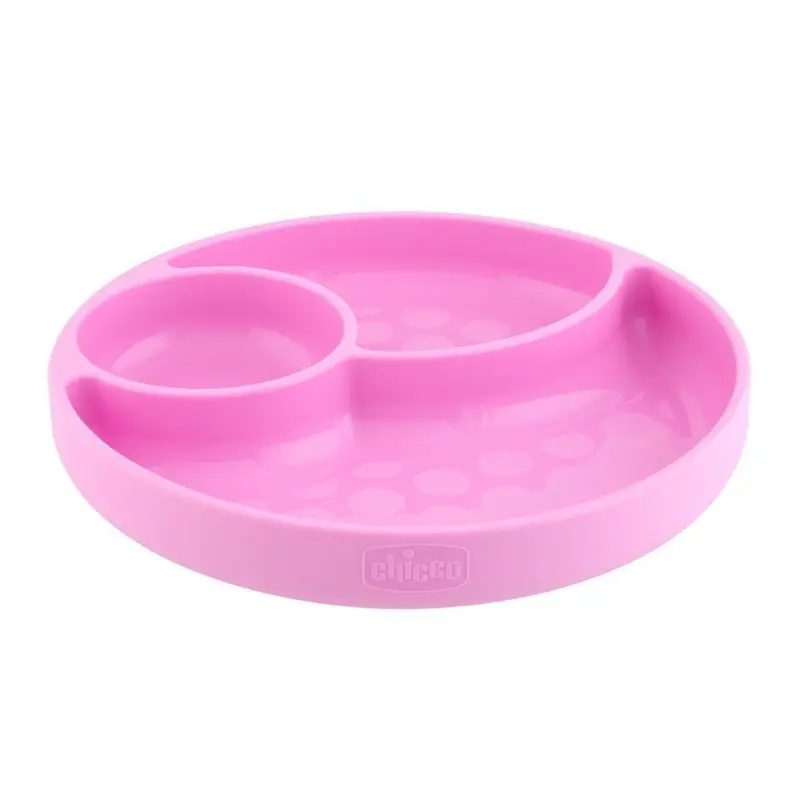 Chicco - Piatto in Silicone con Ventosa 12m+