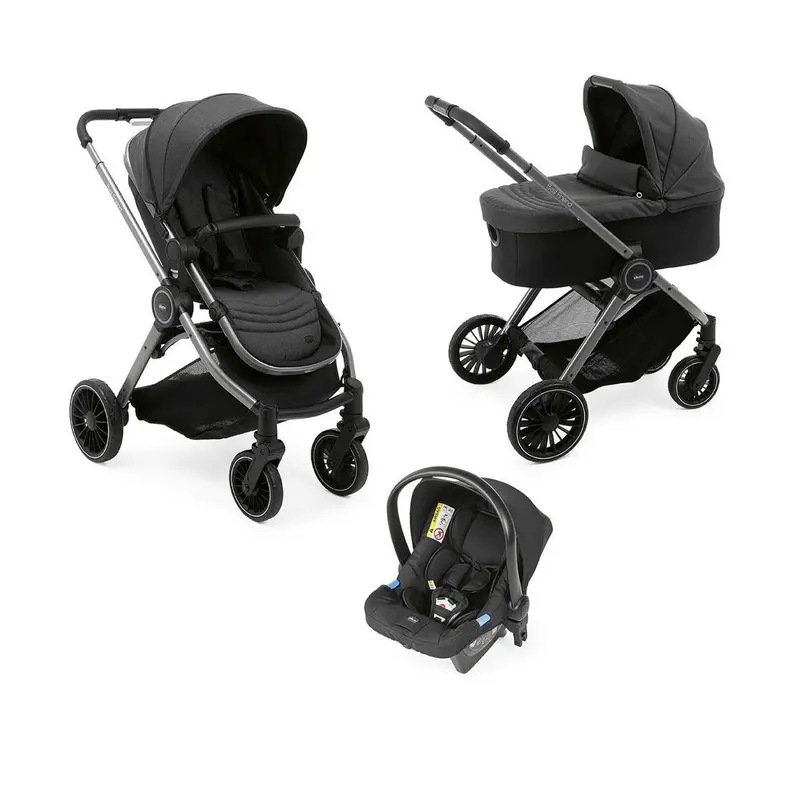Chicco - Trio Best Friend Pro Light + Seggiolino Auto Kory Isize R129