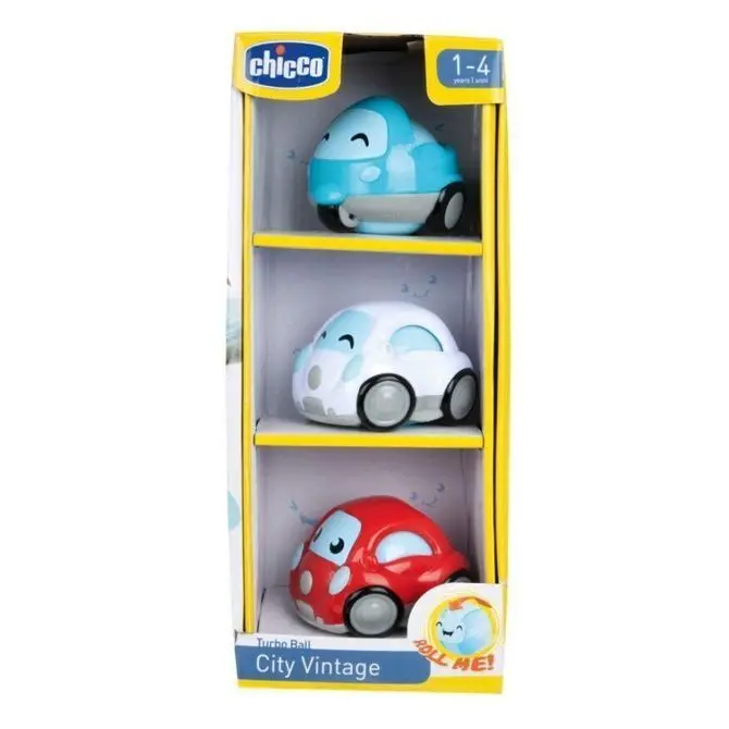 Chicco Turbo Ball Vintage 3 Macchinine 011854