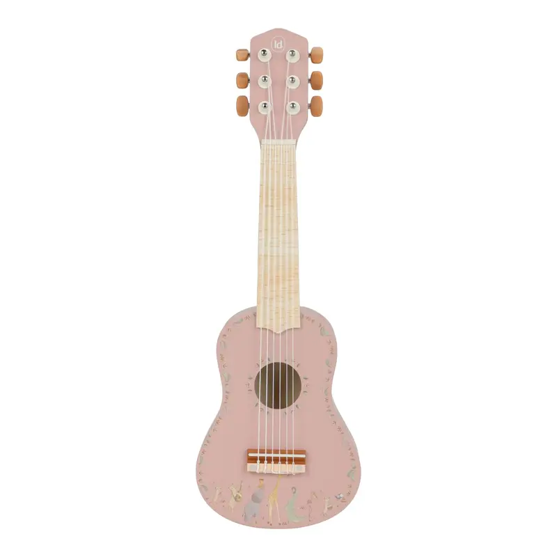 Chitarra in legno - Rosa - Safari Friends