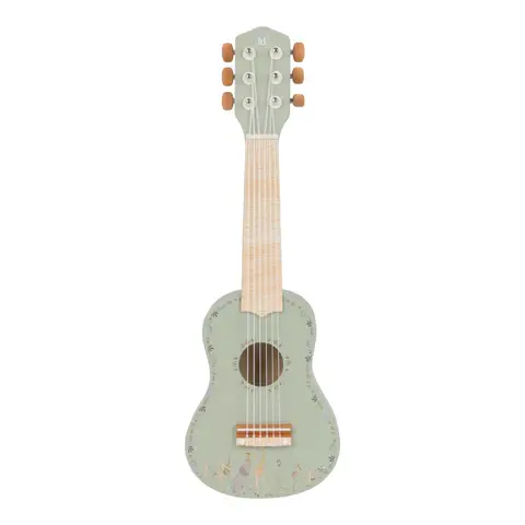 Chitarra in legno -Verde - Safari Friends