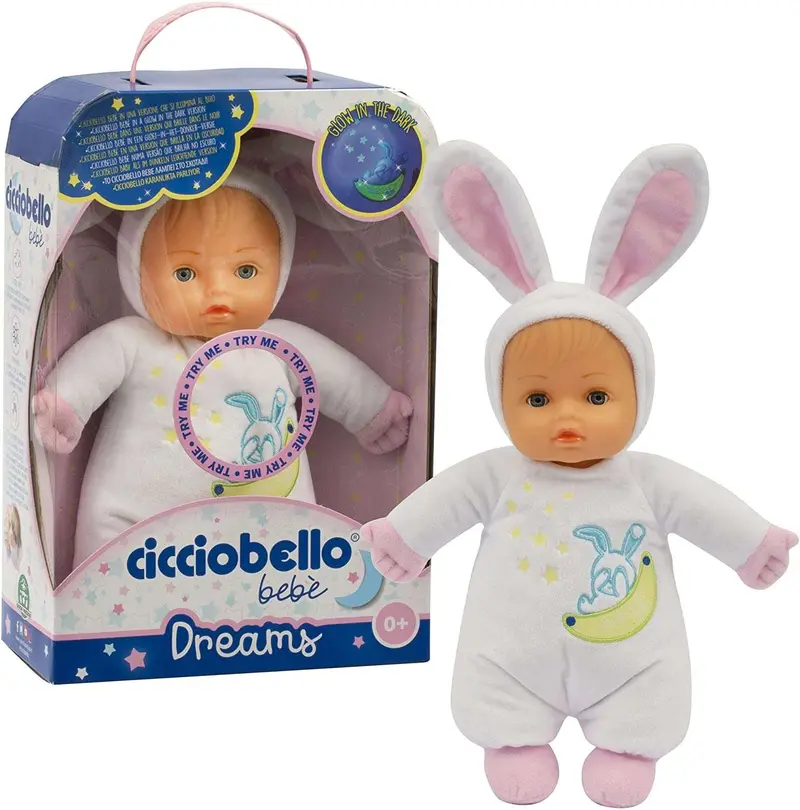Cicciobello Bebè Dreams Bambola Neonati a Partire da 0 Mesi Morbida