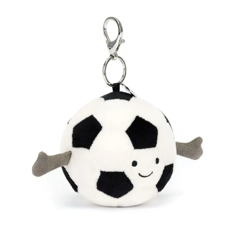 Ciondolo portachiavi palla da calcio