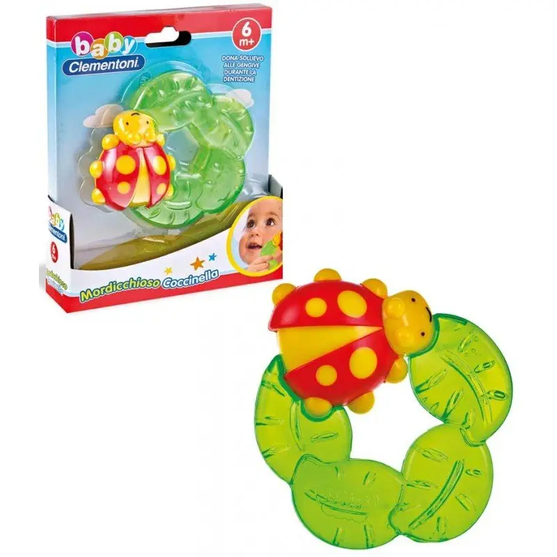Clementoni 14239 Mordicchioso Massaggiagengive Coccinella