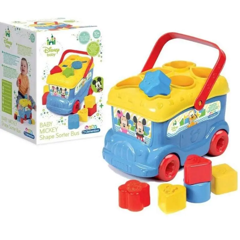 Clementoni 14395 Topolino Bus Inserimento Forme
