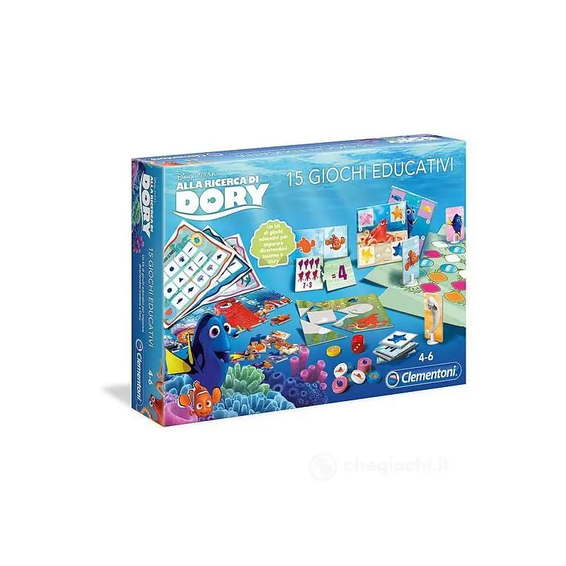 Clementoni 15 Giochi Educativi Dory 11864