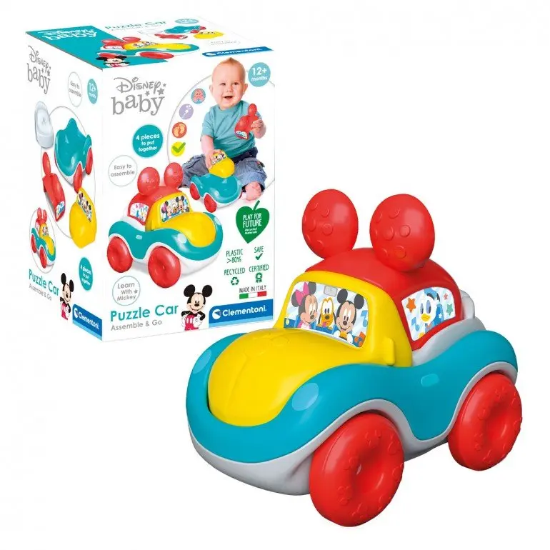 Clementoni 17722 Disney Baby Macchinina Componibile
