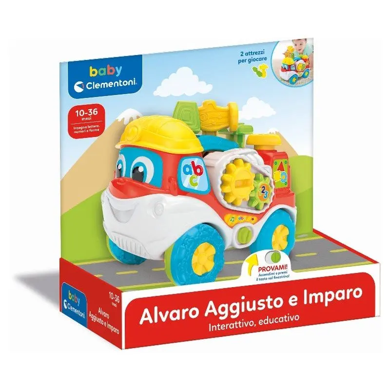 Clementoni Baby Alvaro Aggiusto e Imparo Camion e Attrezzi 17990