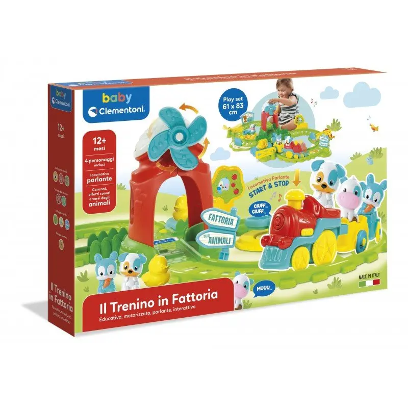Clementoni Baby Trenino in Fattoria Treno 17756