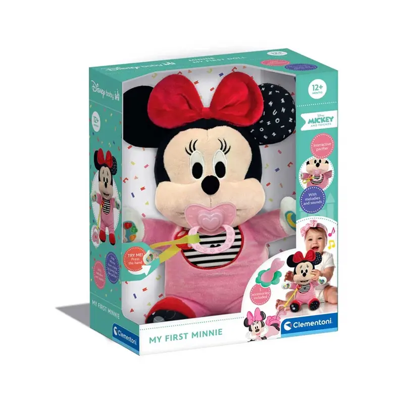 Clementoni - Baby Walt Disney Minnie My First Doll 17970