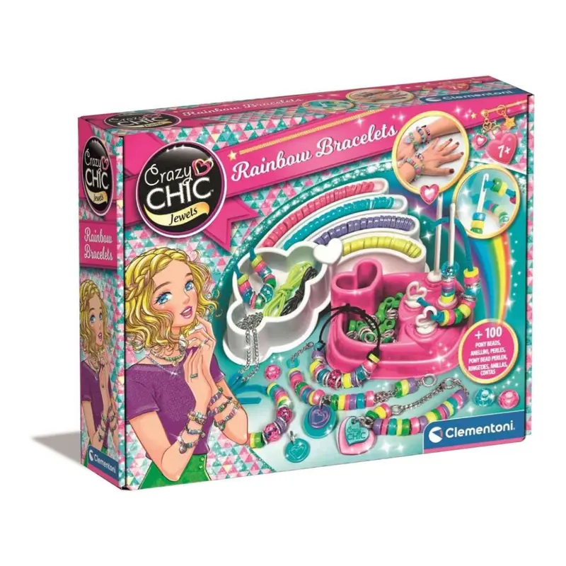 Clementoni Crazy Chic Bracciali Multicolor 15180