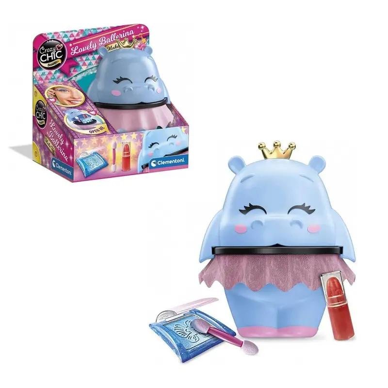 Clementoni Crazy Chic Lovely Ballerina Make Up Cofanetto Cosmetici Trousse
