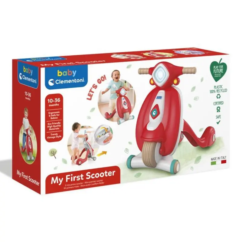 Clementoni Il Mio Primo Scooter Prima Infanzia 10 mesi+