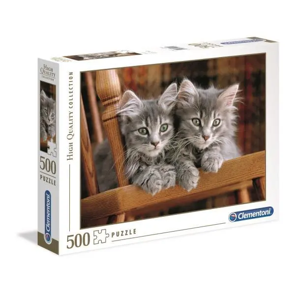 Clementoni Kittens Puzzle 500 Pezzi Multicolore 30545