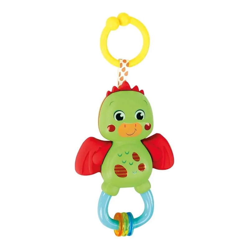 Clementoni Little Dragon Rattle Sonaglio Neonato 17779