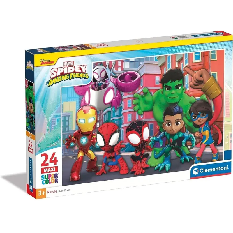Clementoni Marvel Puzzle Spidey And His Amazing Friends Supercolor Friends-24