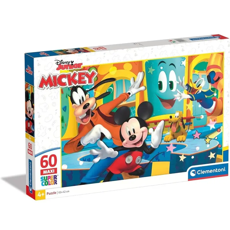 Clementoni Puzzle Maxi Mickey Disney 60 Pezzi 26473