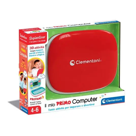 Clementoni Sapientino Il Mio Primo Laptop Computer Educativo Interattivo