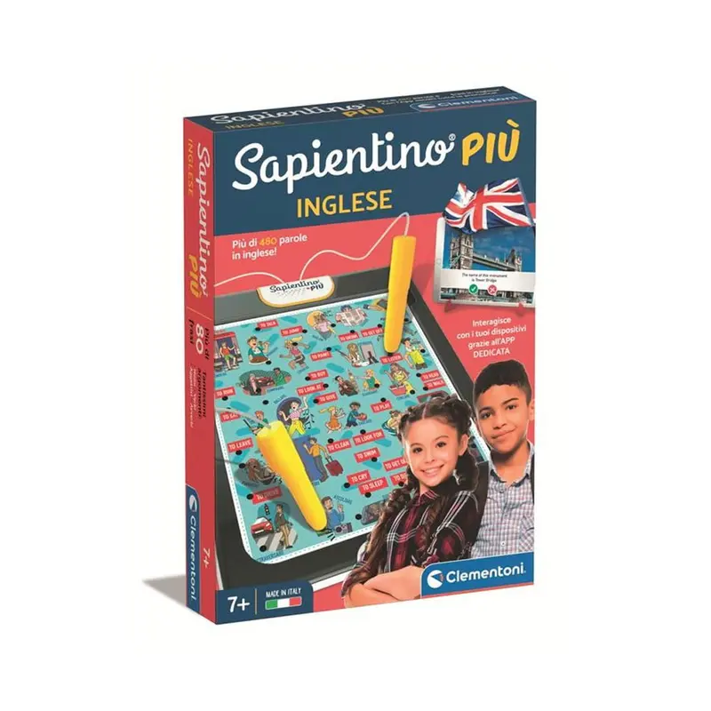 Clementoni Sapientino più Inglese Gioco Educativo Penne Parlanti