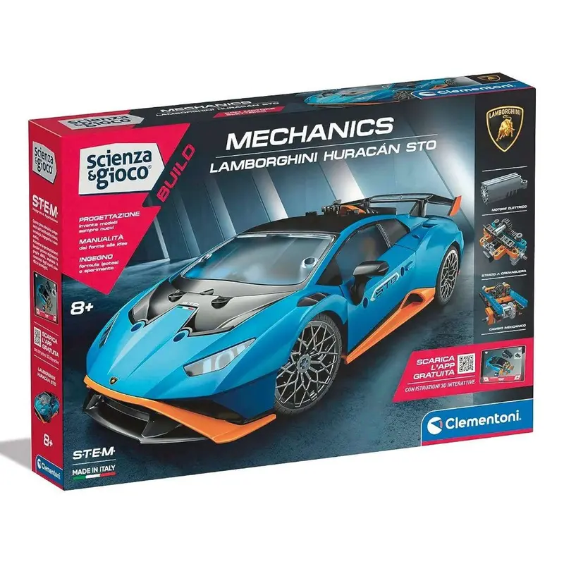 Clementoni Scienza Build Huracán STO-Set Costruzioni Lamborghini