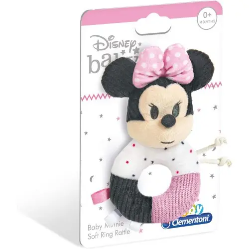 Clementoni Sonaglio Morbido Baby Minnie Anello 0+ Mesi 17338