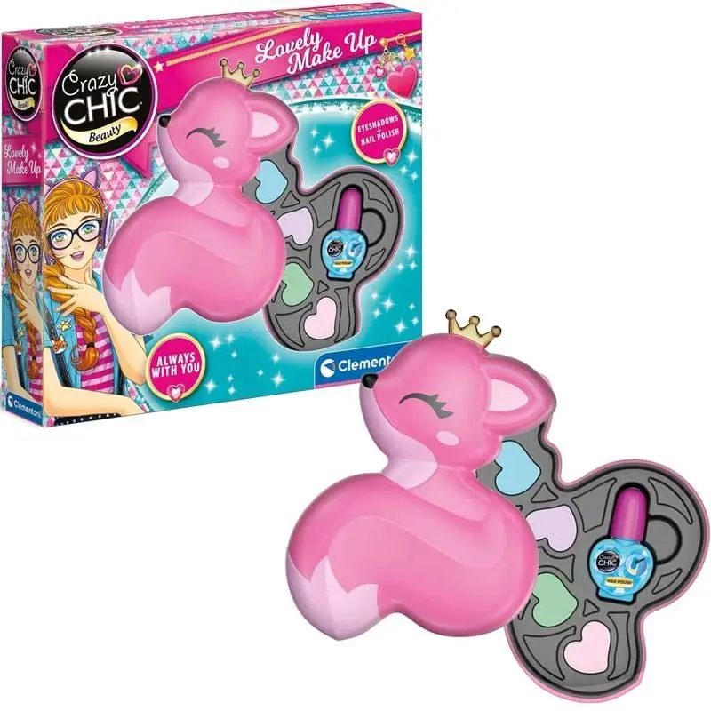 Clementoni Trousse Trucchi Bambina Crazy Chic Lovely Make Up