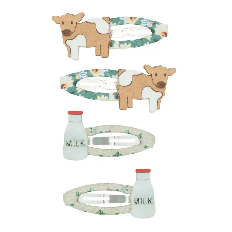 Clip a coccodrillo Mucca e Latte