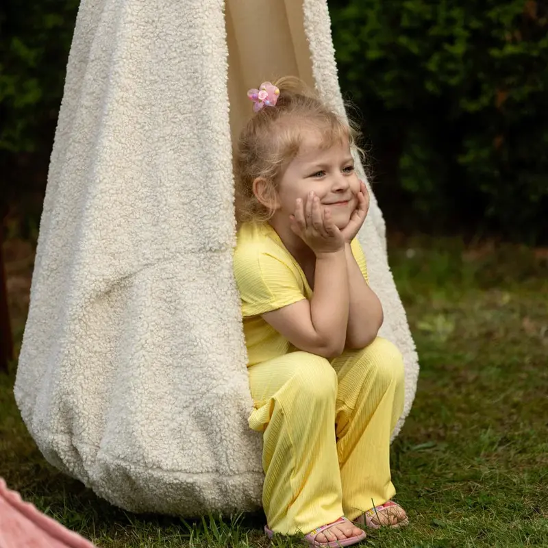Cocoon Hammock for Kids - White Bearly
