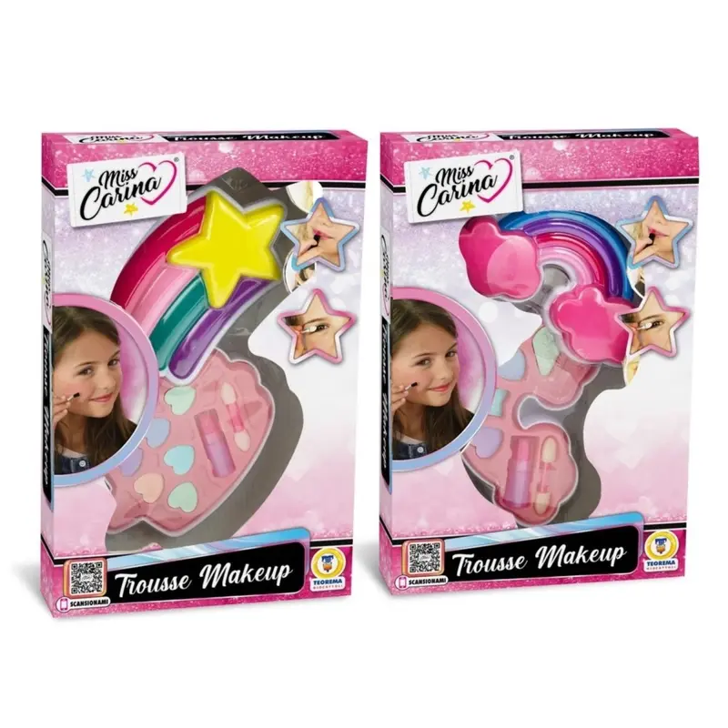 Cofanetto Trucchi Rainbow Teorema 68397 Miss Carina Per Bambina