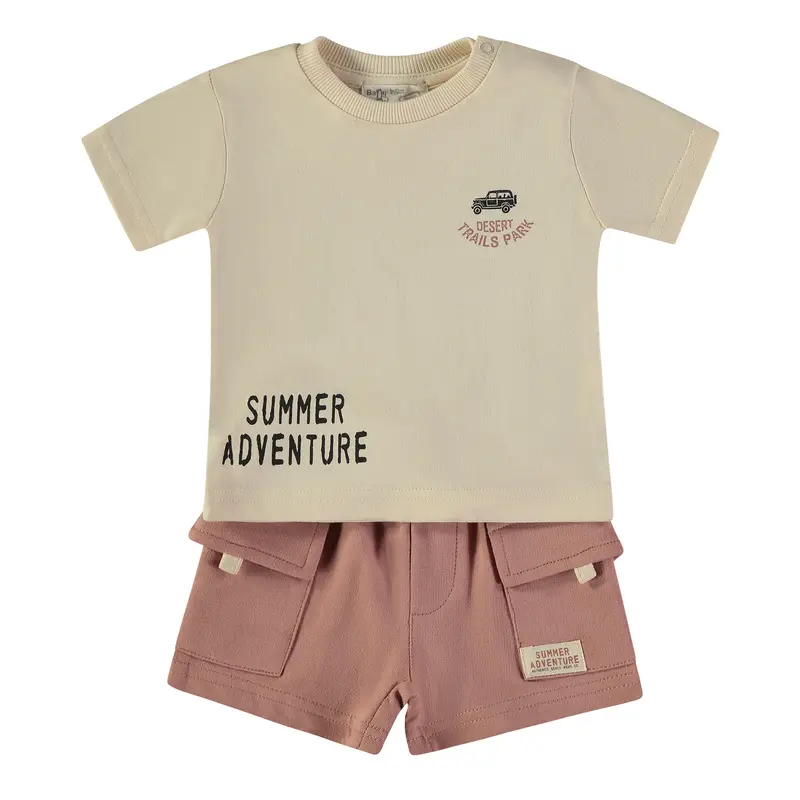 Completo in cotone per bambini 2pz