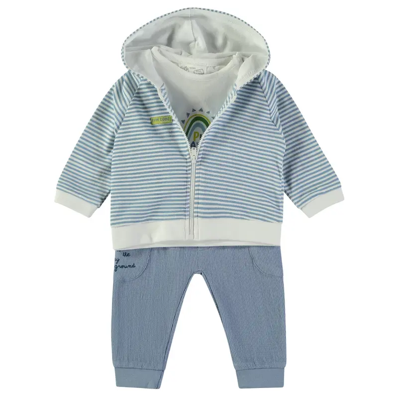 Completo in cotone per bambini 3pz